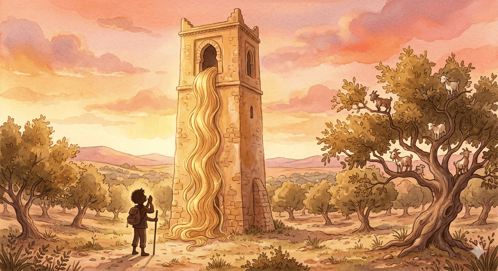 Loundja la fille aux cheveux d'or
