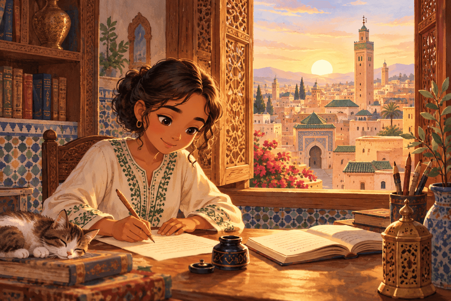 Touria, la fille qui voulait voler